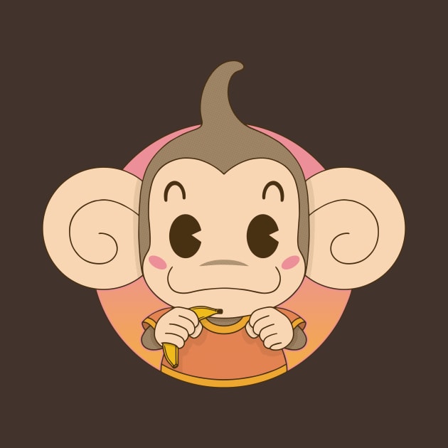 Monkey Banana by Alundrart