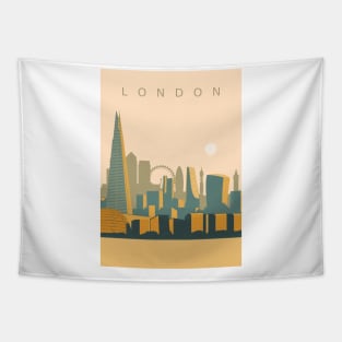London Skyline Tapestry