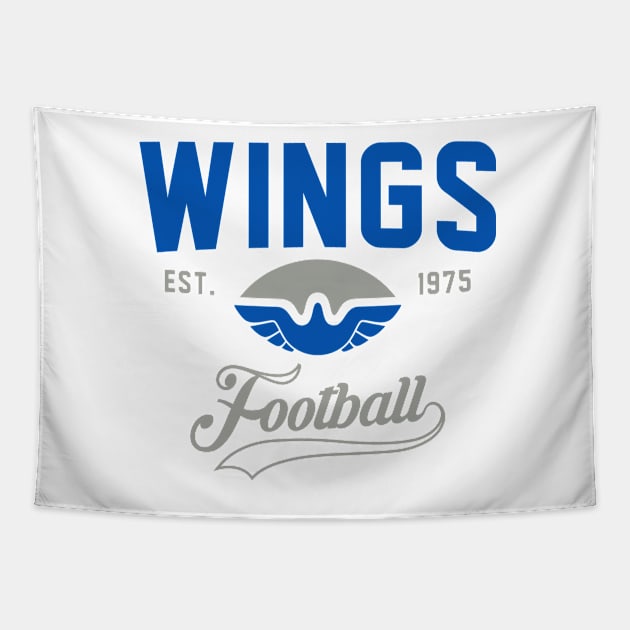 San Antonio Wings Football Tapestry by Hirschof