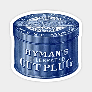 1904 Hyman's Cut Plug Tobacco Magnet