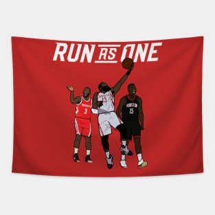 Houston Rockets NBA 'Run As One' ft. Chris Paul, James Harden and Clint Capela Tapestry