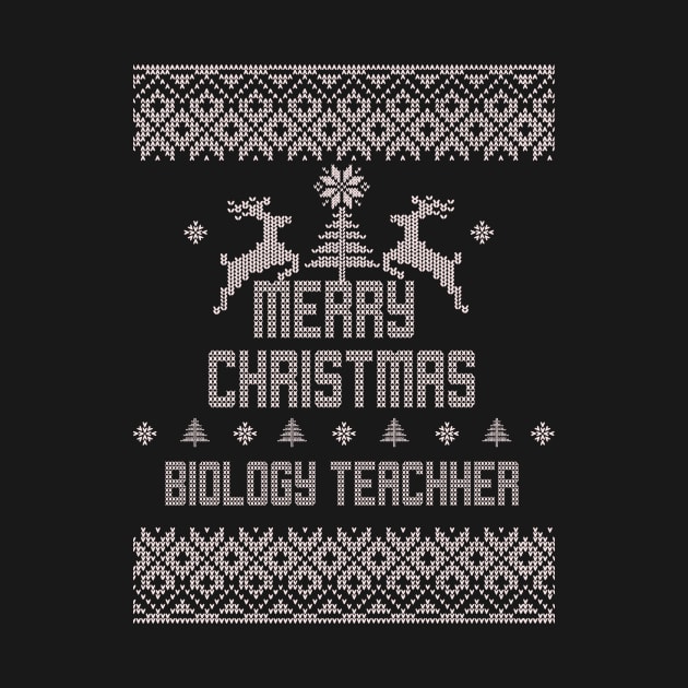 Merry Christmas BIOLOGY TEACHER by ramiroxavier