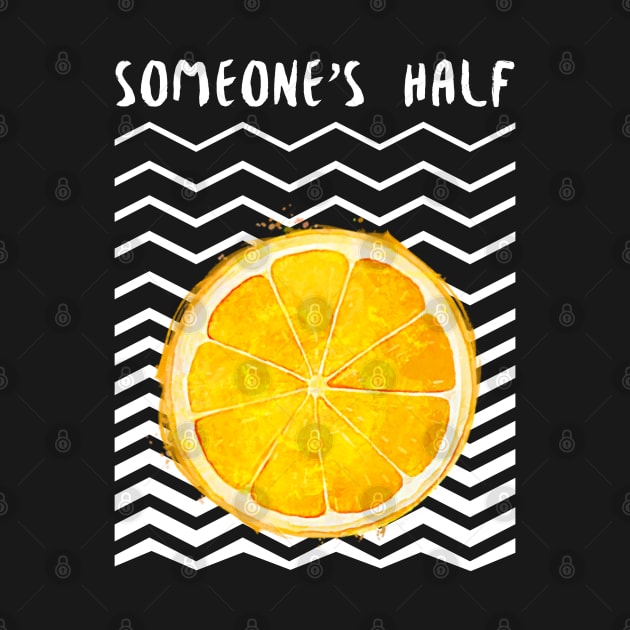 Someone’s Half Orange Slice by Soba Wave Studio