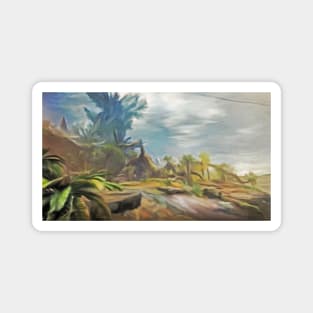 Monster Hunter World - Ancient Forest postcard Magnet