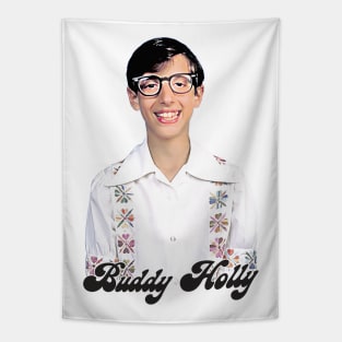 Buddy Holly - Retro Humor Design Tapestry