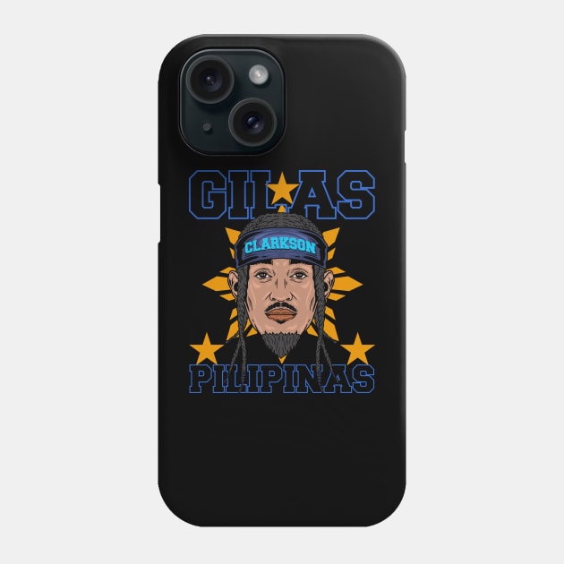 JORDAN CLARKSON GILAS Phone Case by Tee Trends