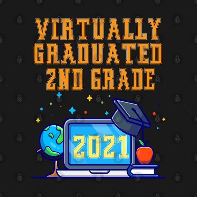 Kids Virtually Graduated 2nd Grade in 2021 by artbypond