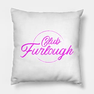 Club Furlough | Pink Print Pillow