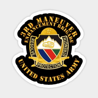 3rd Maneuver Enhancement Brigade - DUI - US Army Magnet