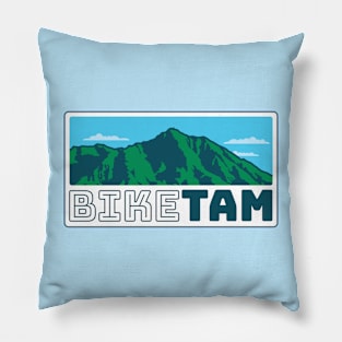 Bike Tam in rectangle Pillow