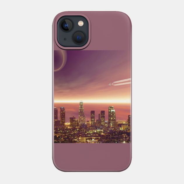 Los Angeles Surrealism - Los Angeles - Phone Case