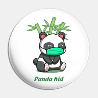 Cute panda kid Pin