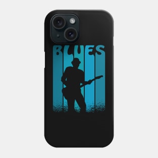 Bluesman Guitarist - Vintage Blues Music for Blues Fans Phone Case