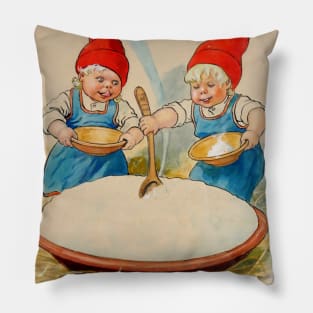 “The Pudding Bowl” by Jenny Nystrom Pillow