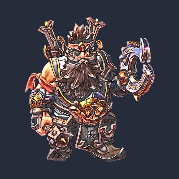 Overwatch Torbjorn Zhang Fei Skin by Green_Shirts