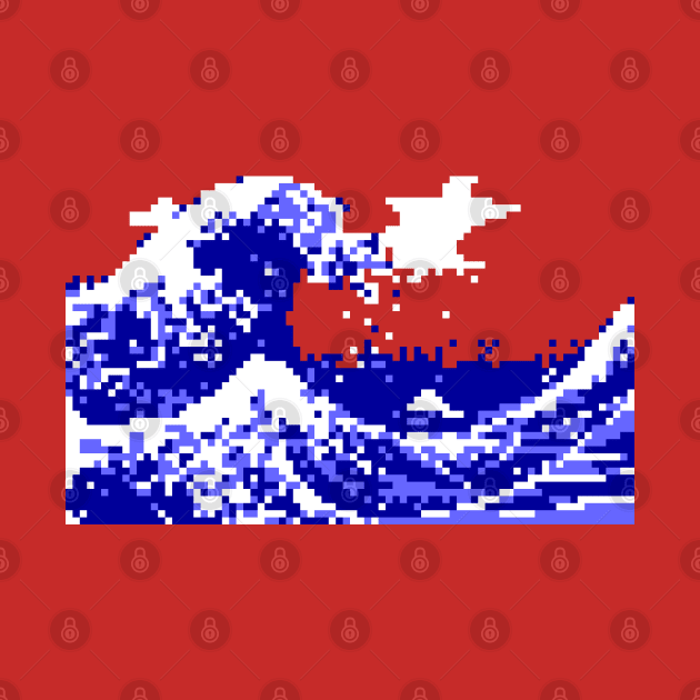 Pixel Tsunami by tinybiscuits