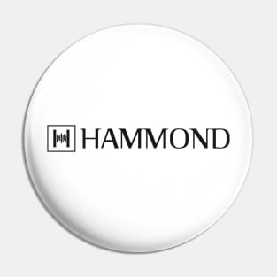 Hammond Organs (Dark Lettering) Pin