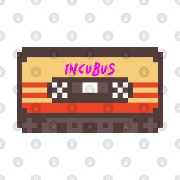 Incubus 8bit cassette by terilittleberids