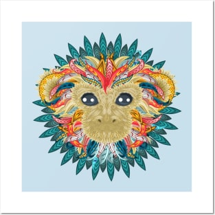 Monkey Stare Meme Art Print for Sale by JENNIL1