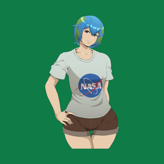 Earth-nee-san #EarthDay by Muramasa