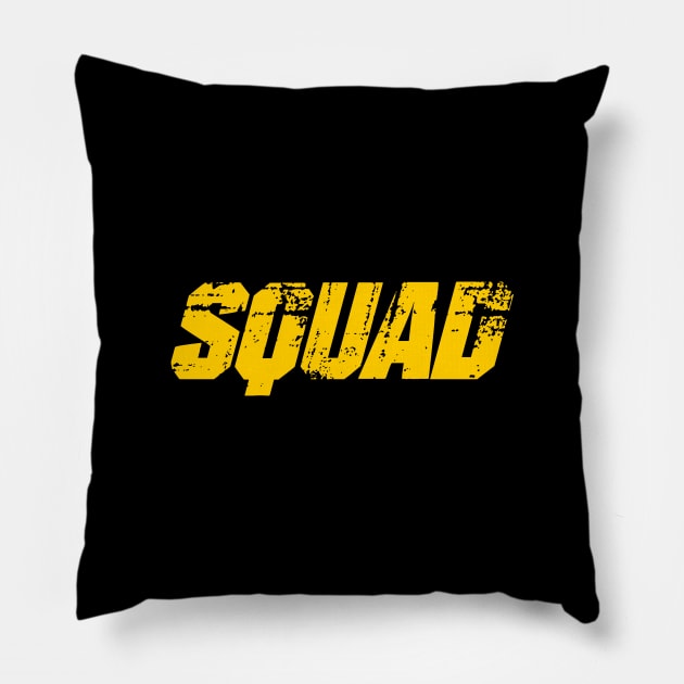 SQD Gaming Pillow by OrangeCup