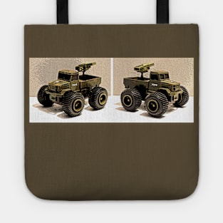 Military Monster Truck Tote
