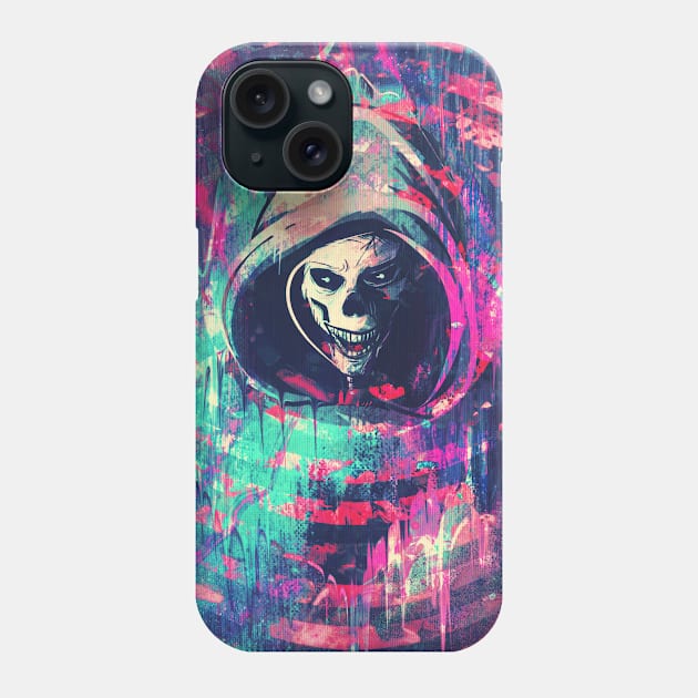 The Skull Face Phone Case by AnAzArt