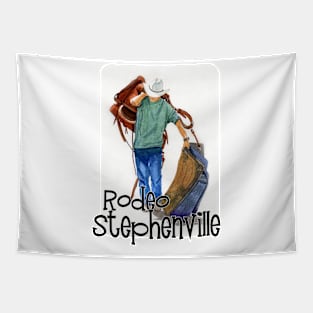 Rodeo Stephenville, Texas Tapestry