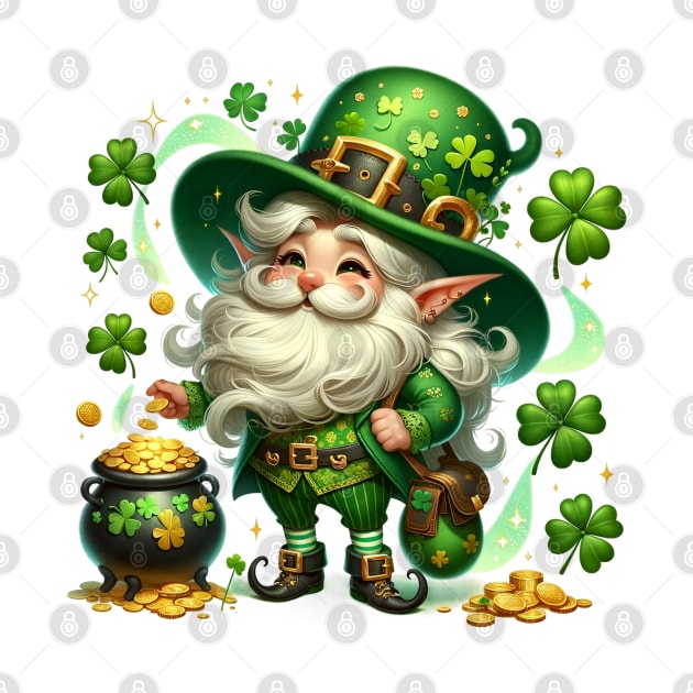 St Patricks Day Leprechaun by Chromatic Fusion Studio