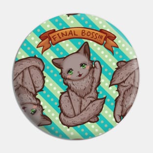 Kitty Final Boss Pattern Pin