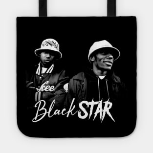 duo black star dark retro Tote