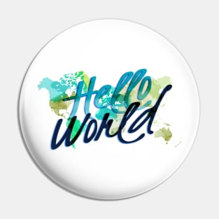 Hello World Pin