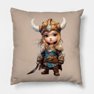 The Littlest Viking Pillow