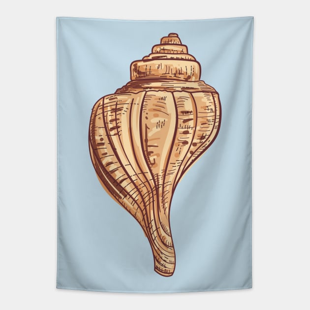 Seashell #3 Tapestry by SWON Design