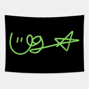 GOT7 YUGYEOM SIGNATURE Tapestry