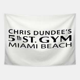 Chris Dundee 5th St. Gym Miami Beach Tapestry