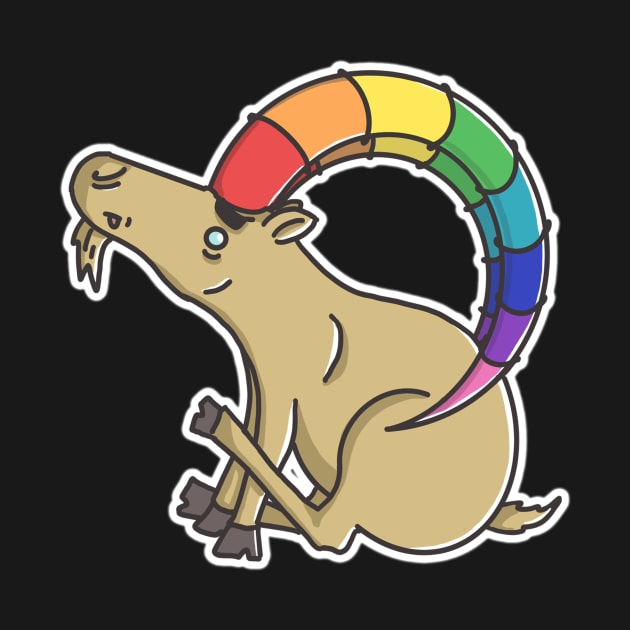 Rainbow Ibex by loganlukacs