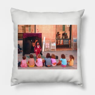 Puppet show Pillow