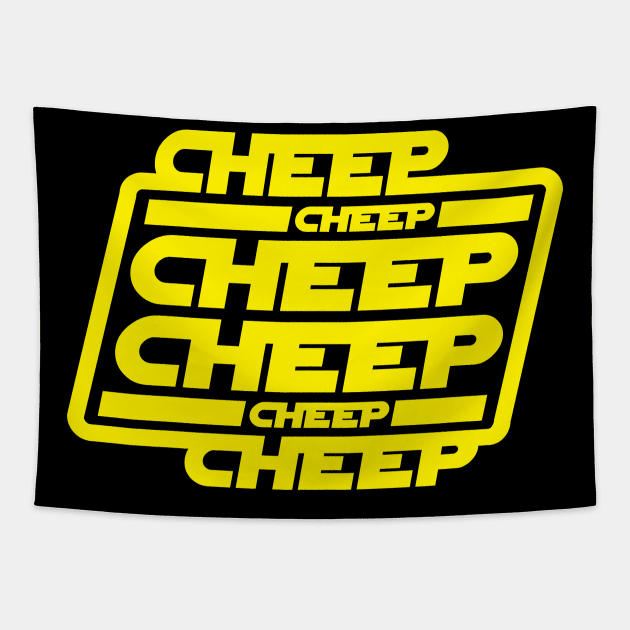 Cheep Cheep Cheep Tapestry by Daletheskater