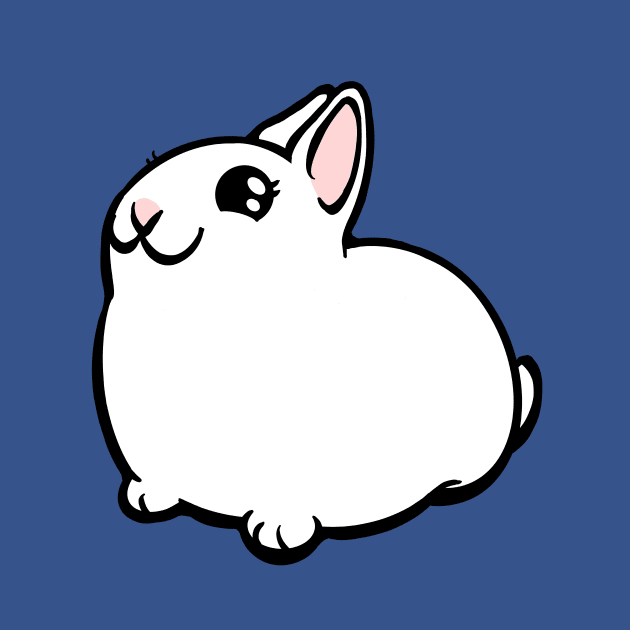 White Bunny Rabbit Coney by RJKpoyp