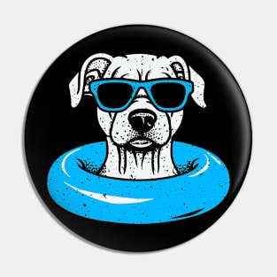 Puppy In Sunglasses Pin