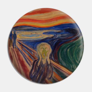 The Scream (1893) Edvard Munch Pin