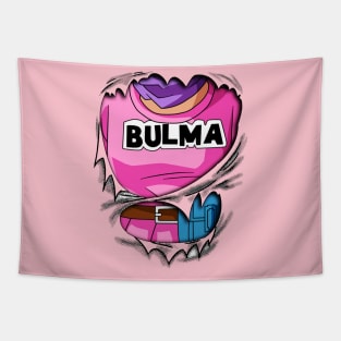 Bulma Chest Dragon ball Z Tapestry