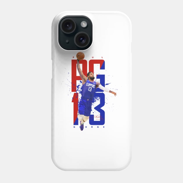 Paul George Phone Case by Juantamad