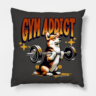 Gym Addict Pillow