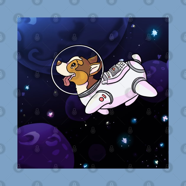 Space Pup by Artbysusant 