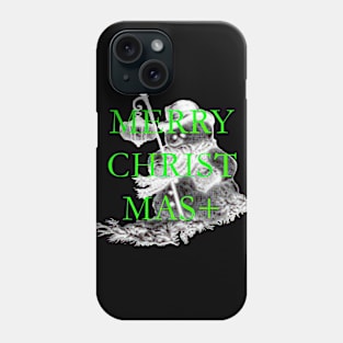 Snowman merry christmas Phone Case