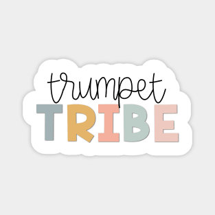 Trumpet Tribe Muted Pastels Magnet