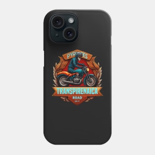 Funny Vintage Motorcycle Transpyrenean Road Phone Case