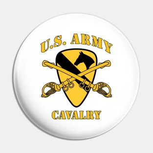 Mod.5 US Cavalry Army Branch Crossed Sabers Pin